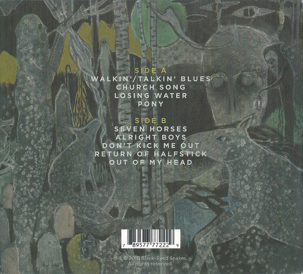 The Black-Eyed Snakes : Seven Horses (CD, Album)