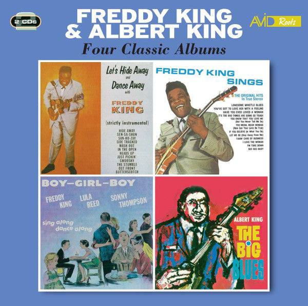 Freddie King, Albert King : Four Classic Albums (2xCD, Album, Comp, RM)