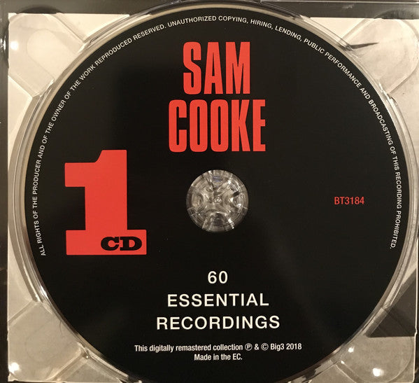 Sam Cooke : 60 Essential Recordings (3xCD, Comp, RM, 2 F)