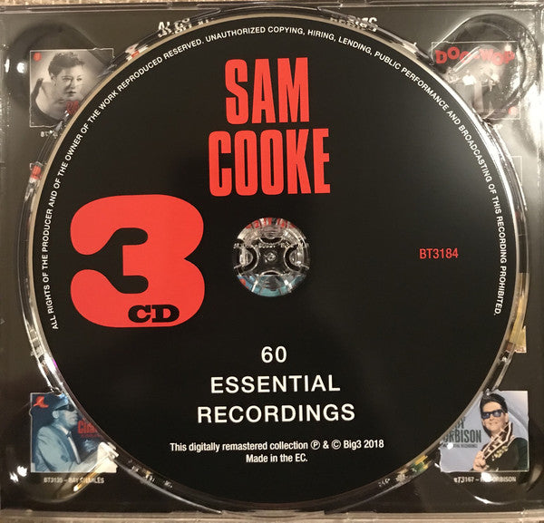 Sam Cooke : 60 Essential Recordings (3xCD, Comp, RM, 2 F)