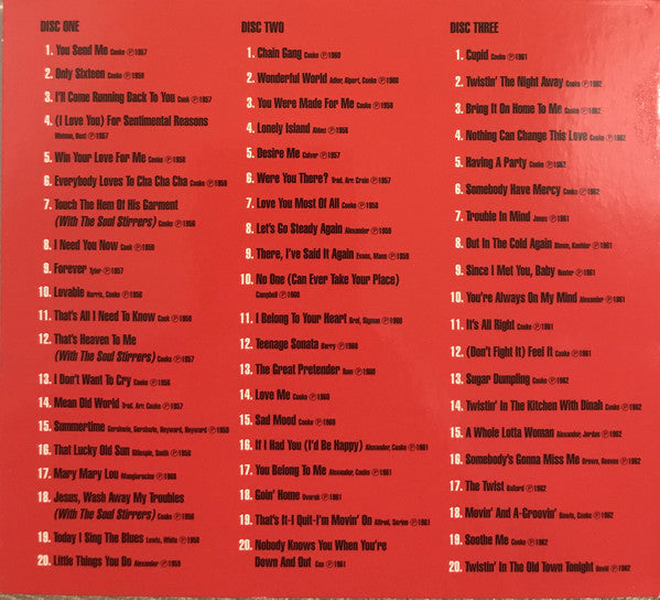 Sam Cooke : 60 Essential Recordings (3xCD, Comp, RM, 2 F)