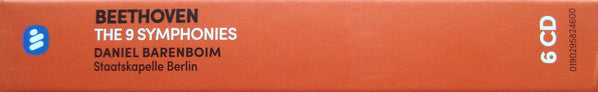 Beethoven* / Daniel Barenboim, Staatskapelle Berlin : The 9 Symphonies  (6xCD, Album, RE, Car + Box, RE)