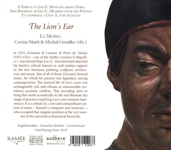 La Morra, Corina Marti, Michał Gondko : The Lion's Ear (CD)