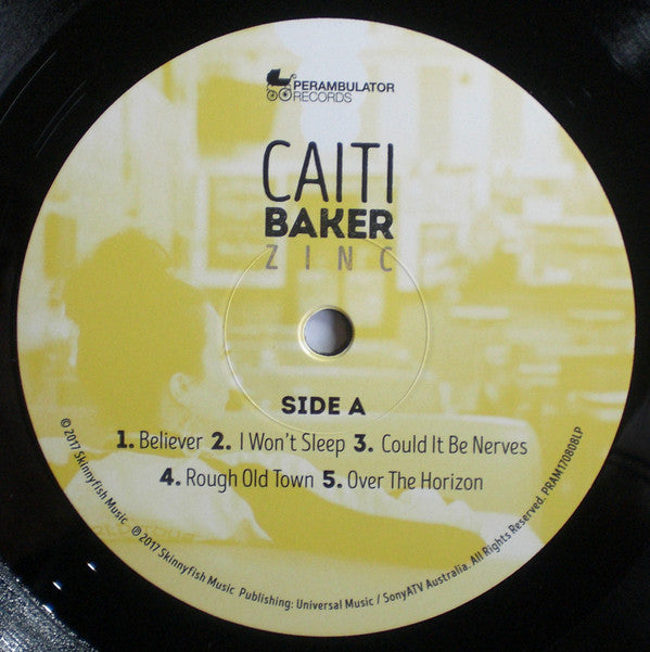Caiti Baker : Zinc (LP, Album)