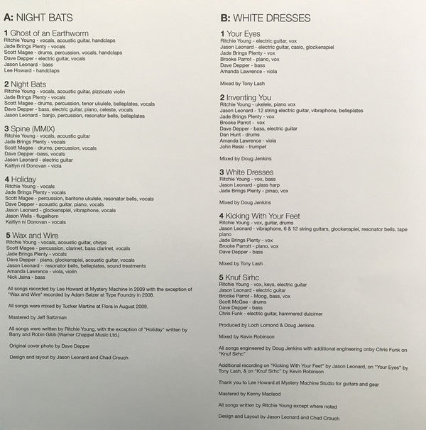 Loch Lomond : Night Bats / White Dresses (LP, EP, Comp)