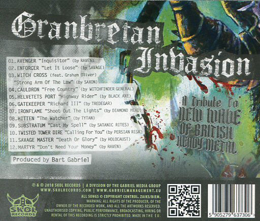 Various : Granbretan Invasion (CD, Comp, Ltd)
