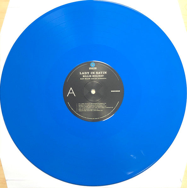 Billie Holiday With Ray Ellis And His Orchestra : Lady In Satin (LP, Album, Ltd, RE, RM, Blu)