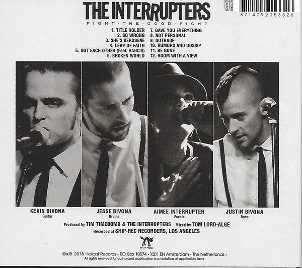 The Interrupters : Fight The Good Fight (CD, Album)