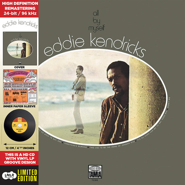 Eddie Kendricks : All By Myself (CD, Album, RE, RM)