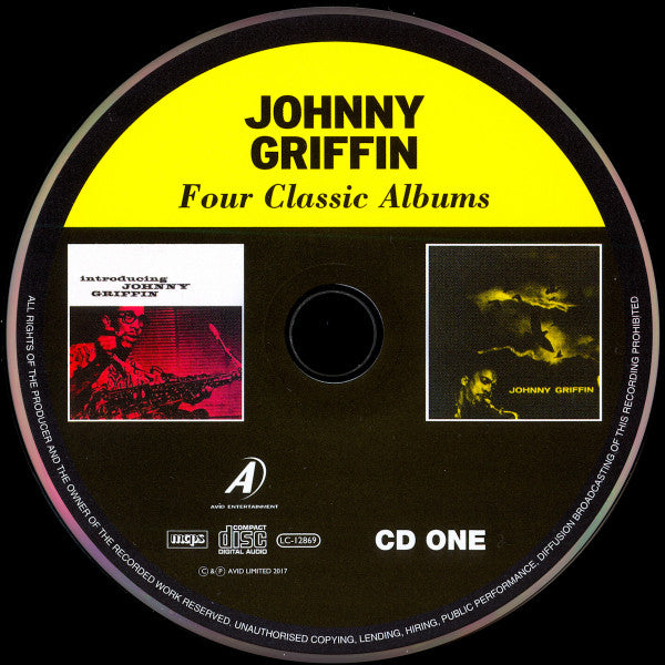 Johnny Griffin : Four Classic Albums (2xCD, Comp, RM)