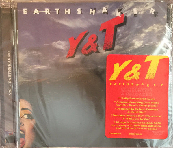 Y & T : Earthshaker (CD, Album, RE, RM)