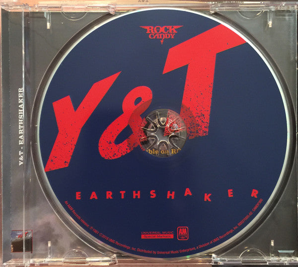 Y & T : Earthshaker (CD, Album, RE, RM)