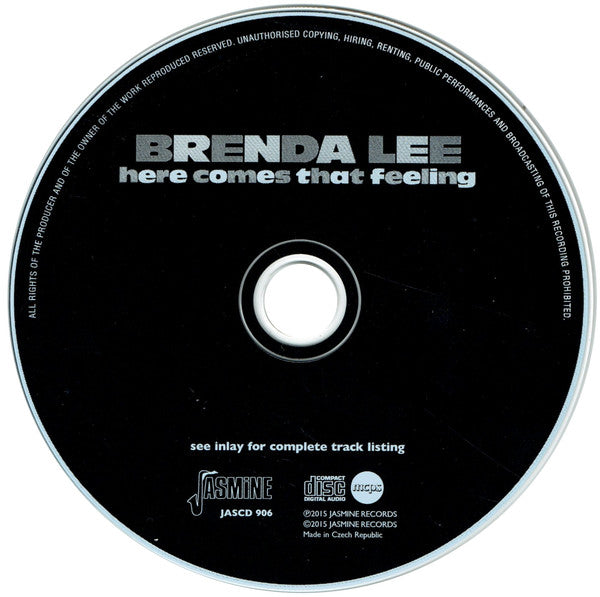 Brenda Lee : Here Comes That Feeling (CD, Comp, Mono, RM)