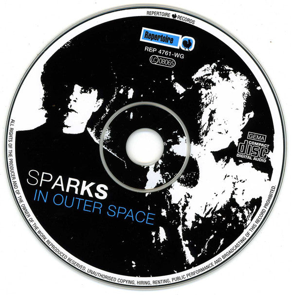 Sparks : In Outer Space (CD, Album, RE)