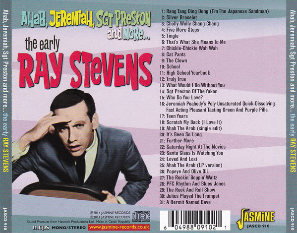 Ray Stevens : Ahab, Jeremiah, Sgt Preston And More ... The Early Ray Stevens (CD, Comp, Mono)