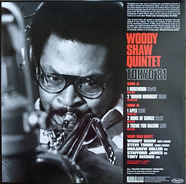 Woody Shaw : Tokyo  '81 (LP, Album, Ltd)