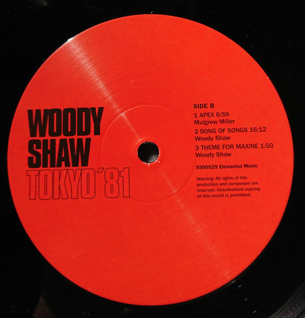 Woody Shaw : Tokyo  '81 (LP, Album, Ltd)