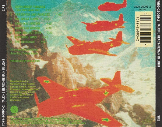 Talking Heads : Remain In Light (CD, Album, RE)