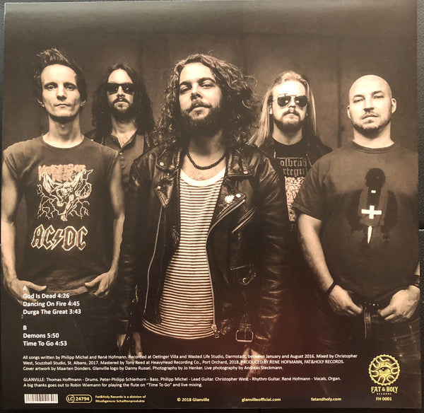 Glanville (3) : First Blood (12", EP)