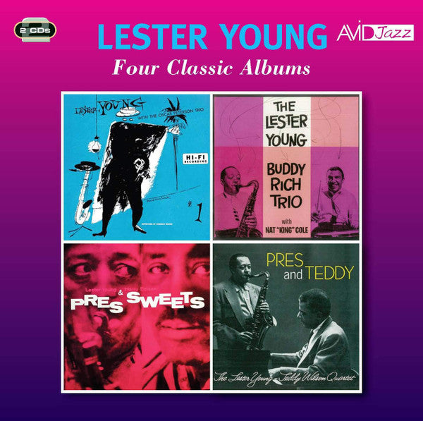 Lester Young : Four Classic Albums (2xCD, Comp, RM)