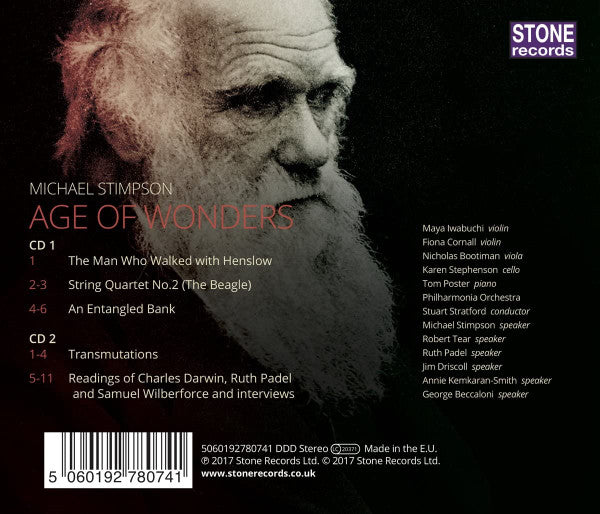 Michael Stimpson, Maya Iwabuchi, Tom Poster, Philharmonia Orchestra, Stuart Stratford : Age Of Wonders (2xCD, Album)