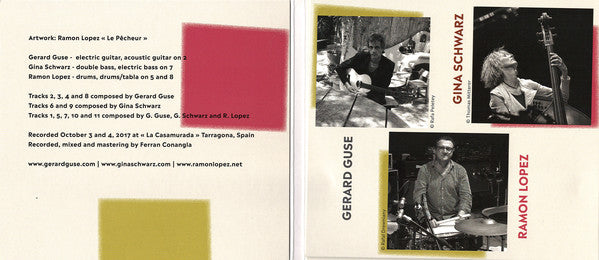 Gerard Guse, Gina Schwarz, Ramón López : Trillium (CD, Album)