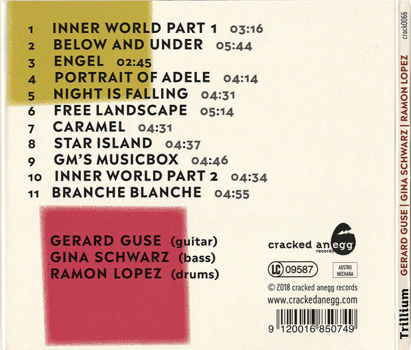 Gerard Guse, Gina Schwarz, Ramón López : Trillium (CD, Album)