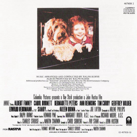 Various : Annie - Original Motion Picture Soundtrack (CD, Album, RE)