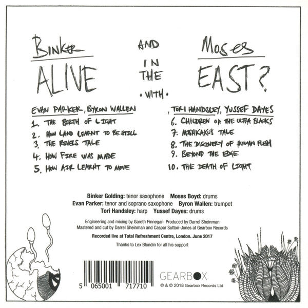 Binker And Moses : Alive In The East? (CD, Album)