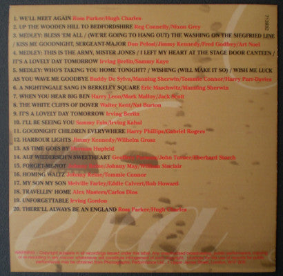Vera Lynn : We'll Meet Again - The Best Of The Forces Sweetheart (CD, Comp)