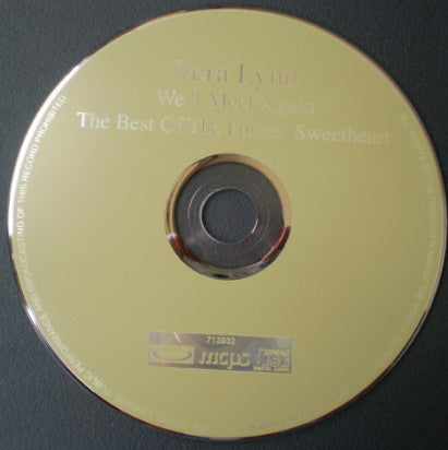 Vera Lynn : We'll Meet Again - The Best Of The Forces Sweetheart (CD, Comp)