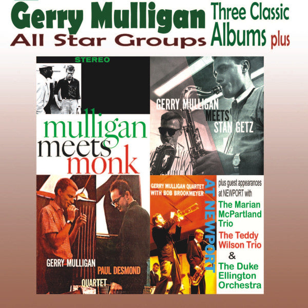 Gerry Mulligan : Three Classic Albums Plus (2xCD, Comp, RM)