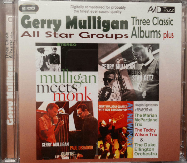 Gerry Mulligan : Three Classic Albums Plus (2xCD, Comp, RM)