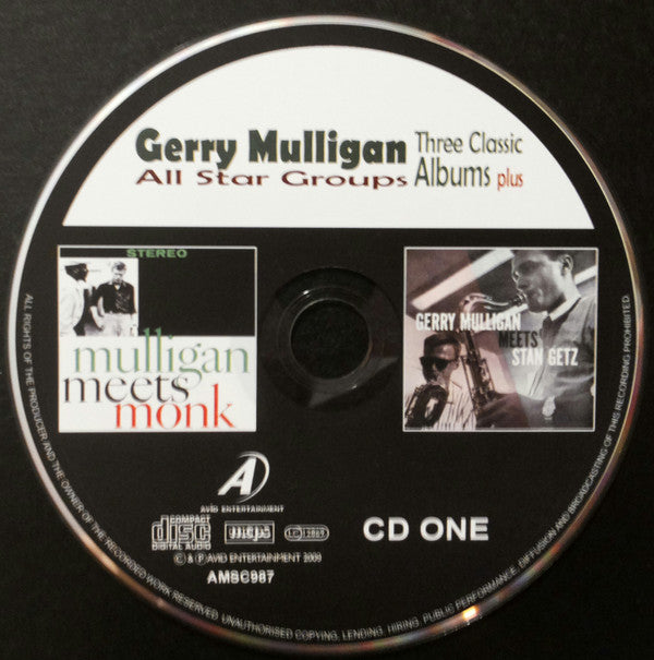 Gerry Mulligan : Three Classic Albums Plus (2xCD, Comp, RM)