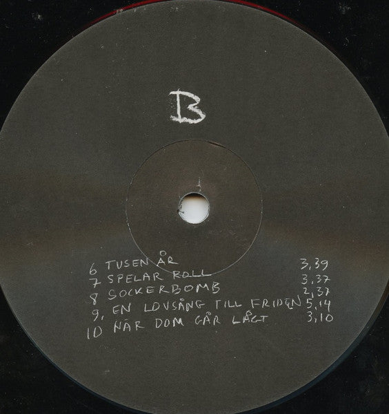 Docenterna : Kritstrecksränder & Missiler (LP, Album)
