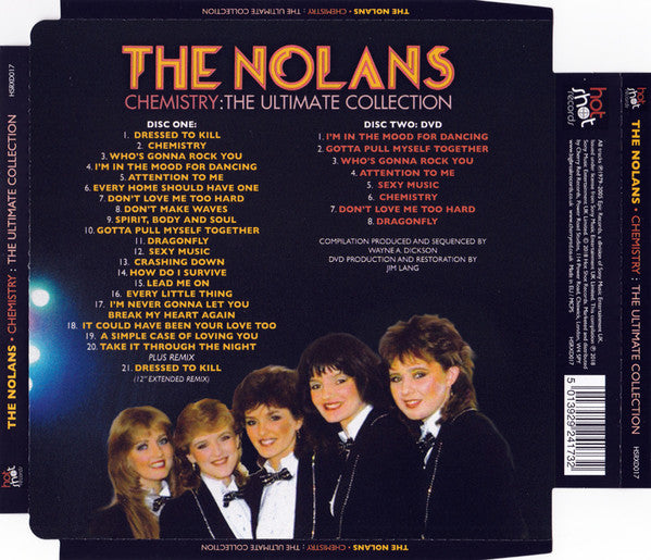 The Nolans : Chemistry: The Ultimate Collection (CD, Comp, RM + DVD-V, Comp, PAL)