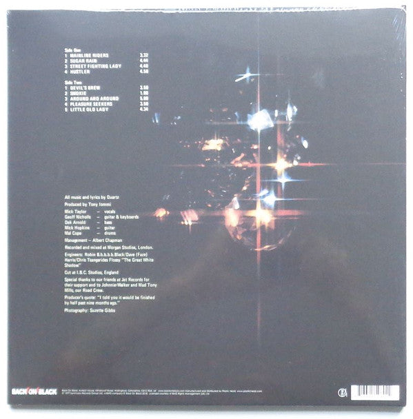 Quartz (10) : Quartz (LP, Album, RE, Red)