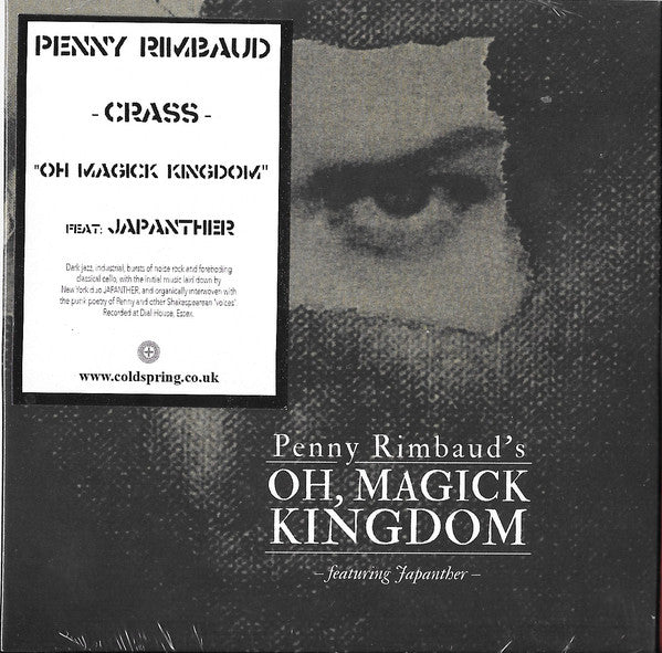 Penny Rimbaud : Oh Magick Kingdom (CD, RE)