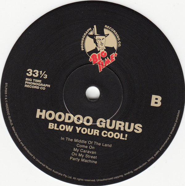 Hoodoo Gurus : Blow Your Cool! (LP, Album, RE, RM, Whi)