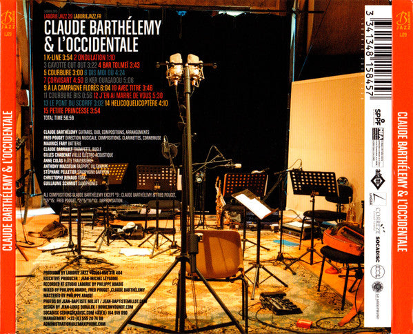 Claude Barthélémy & L'Occidentale : Claude Barthélemy & L'Occidentale (CD, Album)