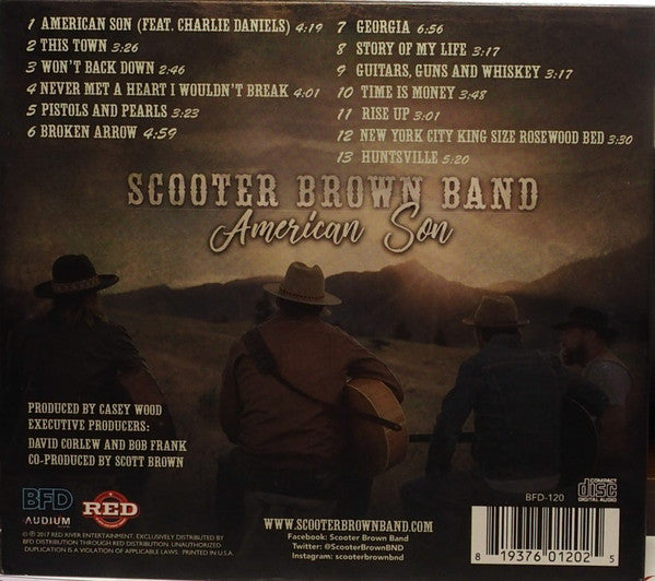 Scooter Brown Band : American Son (CD, Album)