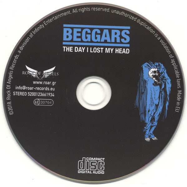 Beggars (4) : The Day I Lost My Head (CD, Dig)