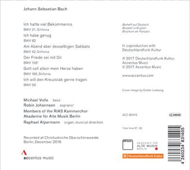Johann Sebastian Bach, Michael Volle, Akademie Für Alte Musik Berlin : Solo Cantatas For Bass (CD, Album)