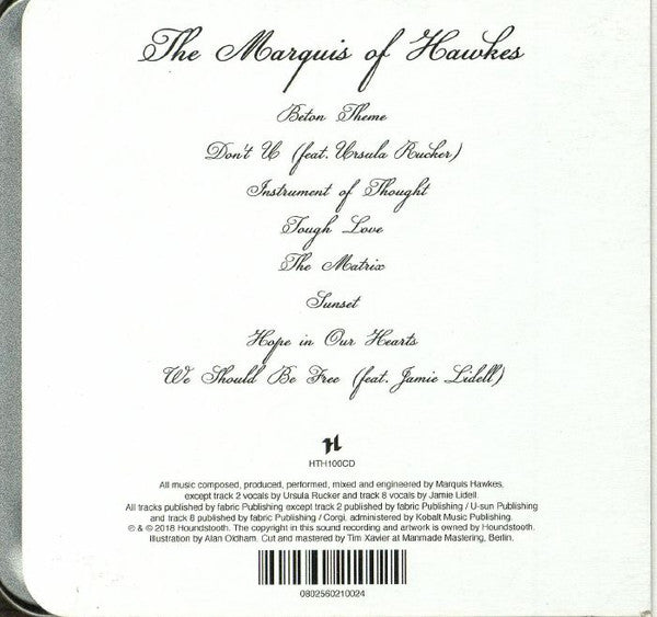 Marquis Hawkes : The Marquis Of Hawkes (CD, Album)