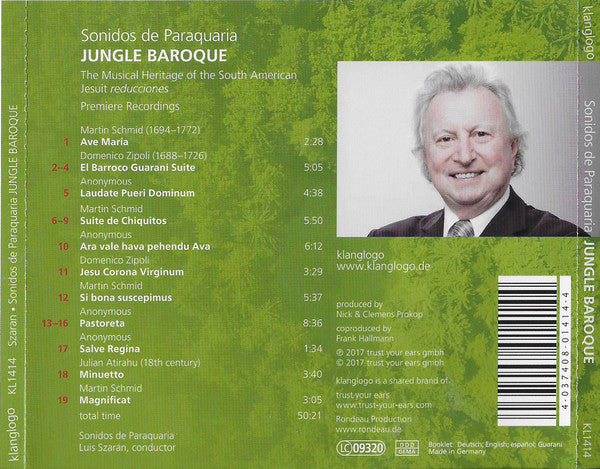 Luis Szaran, Sonidos De Paraquaria : Jungle Baroque (Music From A Golden Era) (CD)