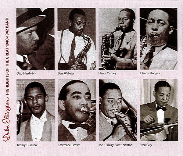 Duke Ellington : Highlights Of The Great 1940-1942 Band (2xCD, Comp)