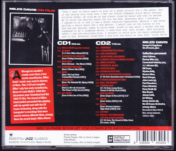 Miles Davis : On Film (2xCD, Comp, RM)