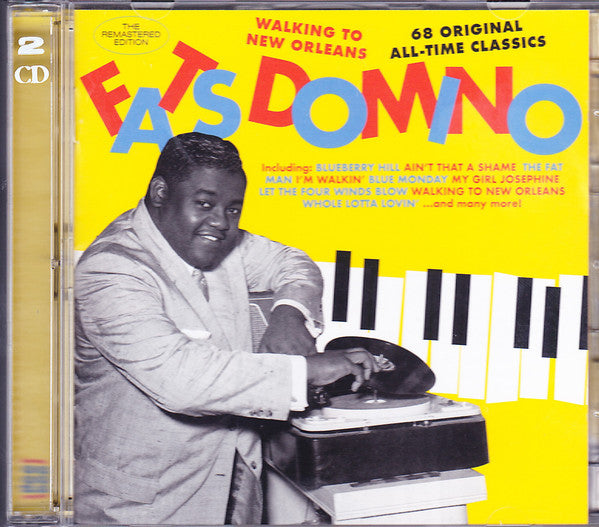 Fats Domino : Walking To New Orleans - 68 Original All-Time Classics (2xCD, Comp, RM)