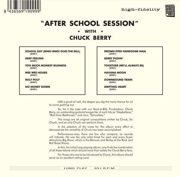 Chuck Berry : After School Session (CD, Album, Ltd, RE, RM)