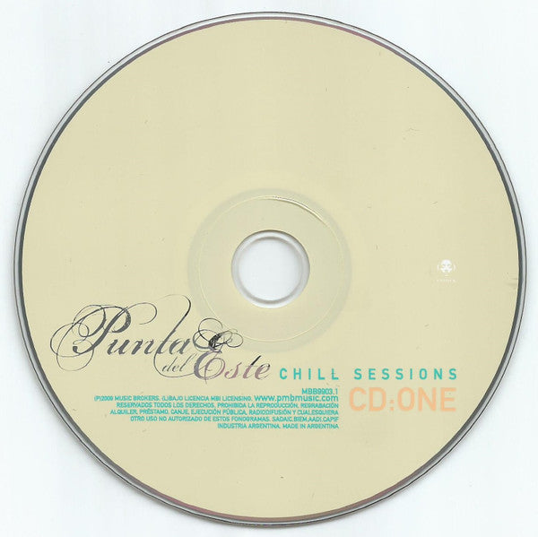 Various : Punta Del Este [Chill Sessions] (Essential Downtempo Poolside Listening) (2xCD, Comp)